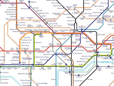 Tfl Central Line Map