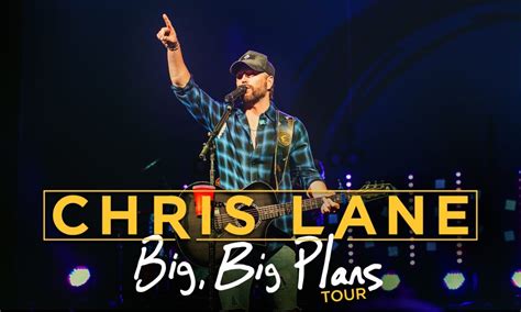 Chris Lane Big Big Plans Headlining Tour | Country Music Rocks