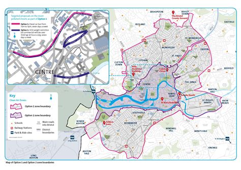 Birmingham Proposed Clean Air Zone Map / Birmingham Clean Air Zone ...