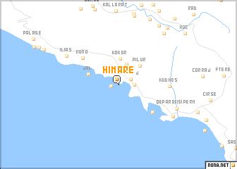 Himare Albania Map