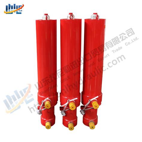 Customizable front-end telescopic hydraulic cylinder for dump truck ...