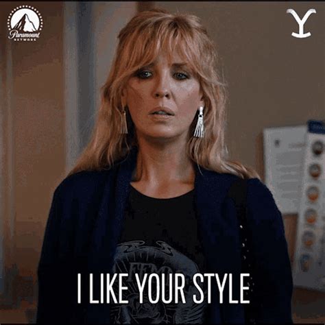 I Like Your Style Beth Dutton GIF - I Like Your Style Beth Dutton Kelly Reilly - Discover ...