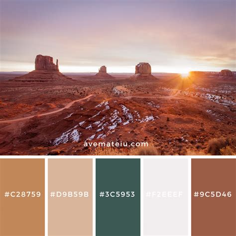 Mountains Color Palette #30 - Color combination, Color pallets, Color ...