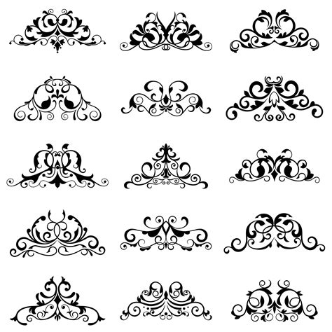 Set of vector graphic elements for design. 23097070 Vector Art at Vecteezy