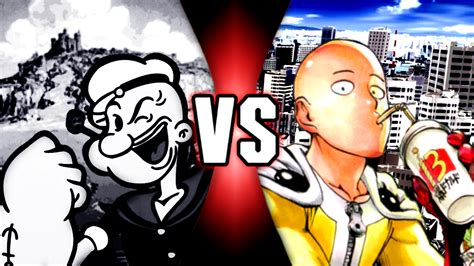 Popeye vs Saitama by MonkeyBoi9005 on DeviantArt