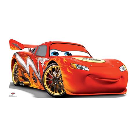 LIGHTNING MCQUEEN Cars: Tokyo Mater Lifesize Cardboard Cutout Standup ...