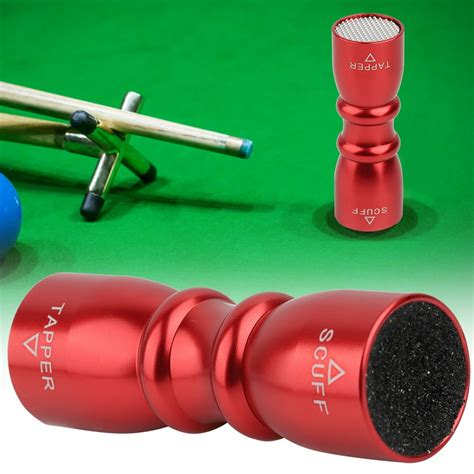 Mgaxyff Portable Mini Billiard Cue Tip Tool Pool Stick Shaper Repair ...