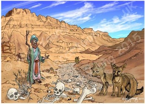 Ezekiel 37 - Valley of bones - Scene 01 - Dry bones | Valley of dry ...