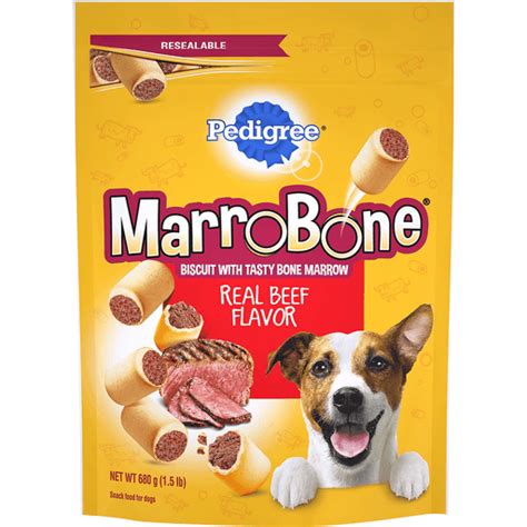 Pedigree® Marrobone® Real Beef Flavor Dog Treats 1.5 lb. Pouch | Dog Food | St. Mary's Galaxy