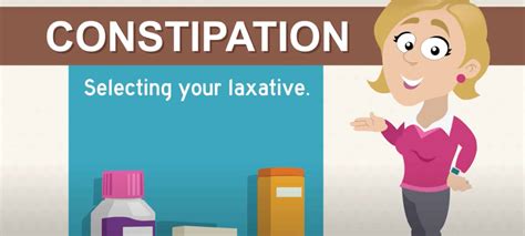 Constipation: Selecting Your Laxative Animation - Canadian Digestive ...