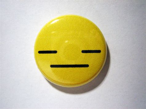 Emoji pin Squinty Eyes 1 pin-on button