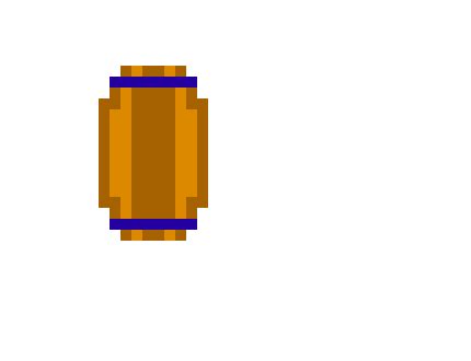 Donkey Kong Barrel | Pixel Art Maker