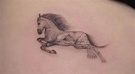 Running Horse Tattoo