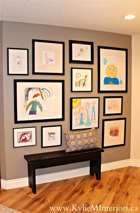 5 Ideas For a Kids Art Gallery Wall (Our Home) | Art wall kids, Kids art galleries, Gallery wall