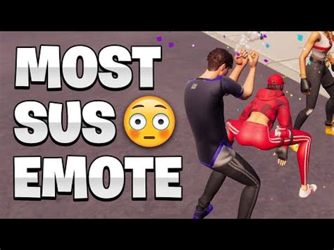 The Most SUS Emote in Fortnite 😳 | Game Action