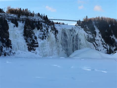 Montmorency Falls, Quebec City | Quebec city, Old quebec, Montmorency