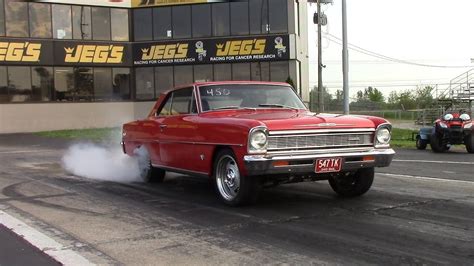 Classy 1966 Chevy II Nova Drag Racing NHRDO 2014 - YouTube