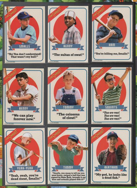 Baseball Card Breakdown: The Sandlot baseball cards (plus supplemental customs)