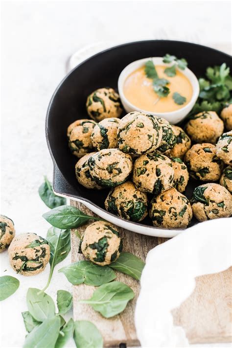 Spinach Balls Recipe with Mustard Dipping Sauce - Oh So Delicioso