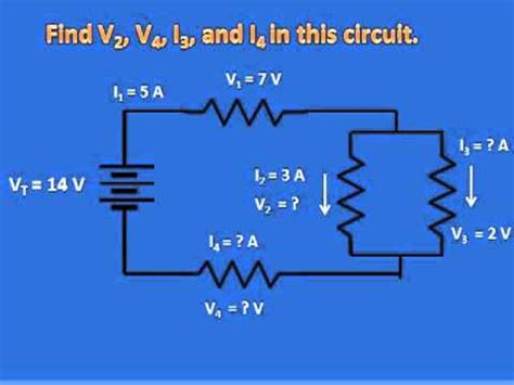 Kirchhoff's Laws Practice Problems 1 - YouTube