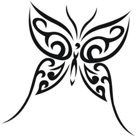 25 Awesome Tribal Butterfly Tattoo