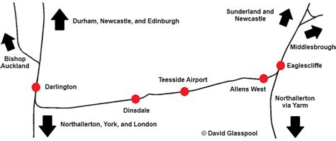 Teesside Airport Station