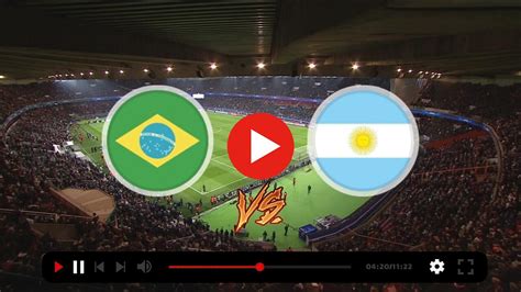 Brazil v Argentina live match 22.11.2023 Stream The match st ...