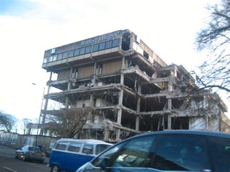 Bradford and Bingley Building Society headquarters, Bingley - demolished | Derelict buildings ...