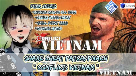 Share Cheat patch: Conflict: Vietnam (USA) | For Pcsx2 and AetherSX2 - YouTube