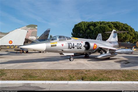 C.8-02 Fuerza Aerea Española (Spanish Air Force) Lockheed F-104 Starfighter Photo by Ramon Jordi ...