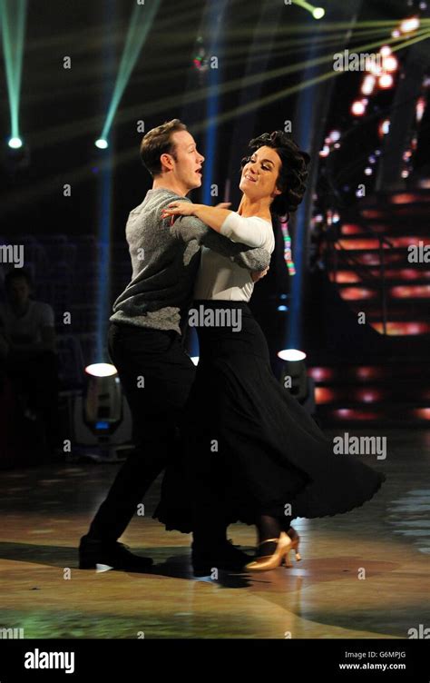 Susanna Reid and Kevin Clifton rehearse for the Strictly Come Dancing semi-finals at Elstree ...