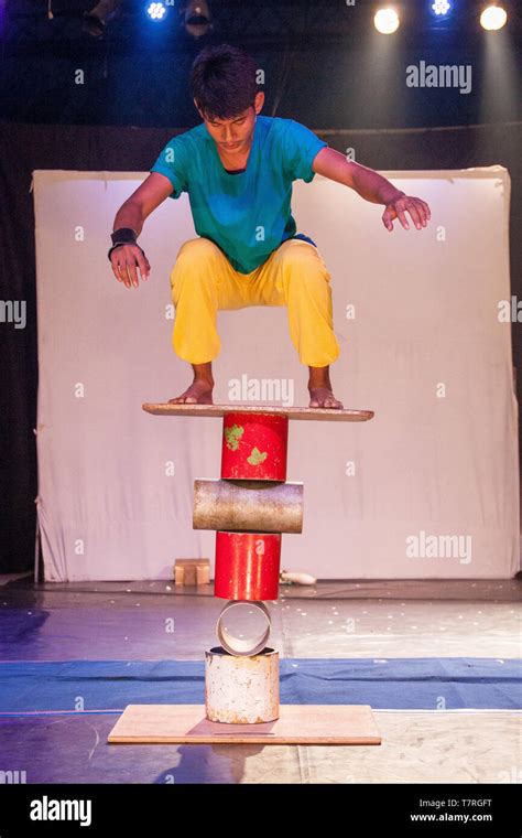 Battambang circus, Cambodia Stock Photo - Alamy