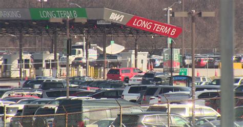 Heading To BWI Airport? Nearly All Parking Lots Are Full On Christmas Day - CBS Baltimore