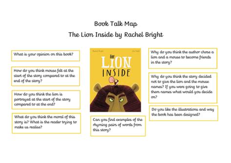 The Lion Inside- Book Talk and Activity Maps | Teaching Resources