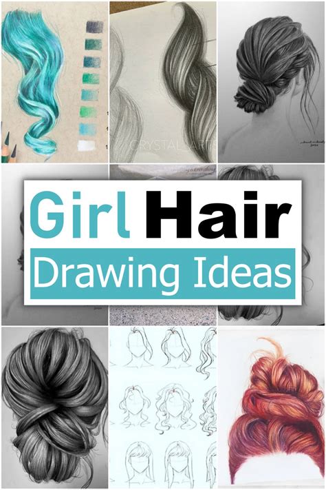 How To Draw A Girl Hair