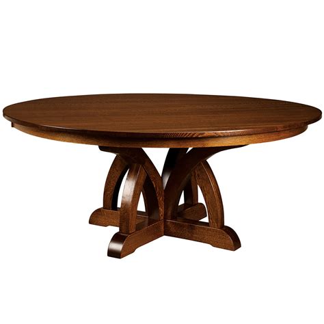 Brooklyn Round Dining Table - Amish Dining Room Table | Cabinfield