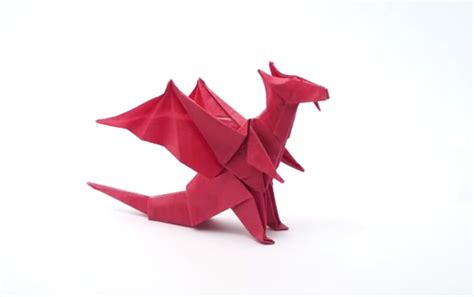 Cách gấp con rồng con Origami bằng giấy