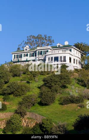 The Wrigley Mansion on Catalina Island California USA Stock Photo - Alamy