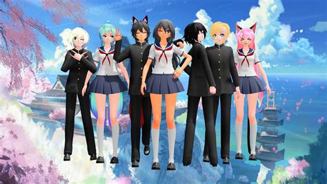 Yandere Simulator x Aphmau Model Pack DL by Sezzy-Otaku on DeviantArt