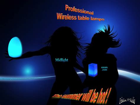 MIDLIGHTSUN® LIGHTING: Midlightsun-Cordless table lamps for professionals