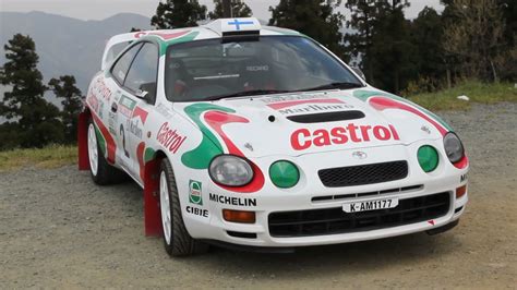 TOYOTA CELICA ST-205 GT4 WRC Gr.A Rally - YouTube