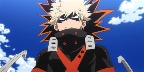 My Hero Academia World Heroes Mission Katsuki Bakugou Winter Cosplay ...