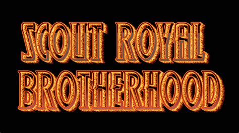 SCOUT ROYAL BROTHERHOOD logo. Free logo maker.