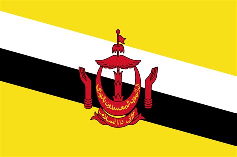 Le drapeau du Brunei – Les plus beaux drapeaux du monde