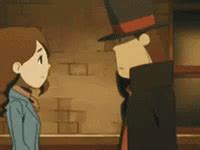 Professor Layton Claire GIF - ProfessorLayton Layton Professor - Discover & Share GIFs