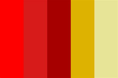 red-red-red-yellow-yellow Color Palette