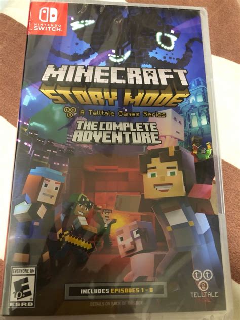 Minecraft story mode switch, Video Gaming, Video Games, Nintendo on Carousell