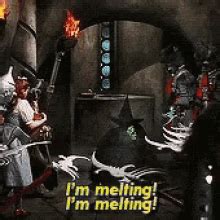 I'm Melting! GIF - TheWizardOfOz Adventure WickedWitch - Discover & Share GIFs