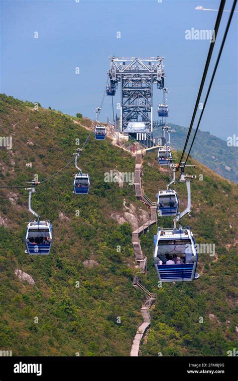 Ngong Ping 360 - a bicable gondola lift on Lantau Island in Hong Kong ...