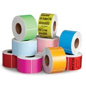 Rollos etiquetas transferencia adhesivas Termicas para impresoras